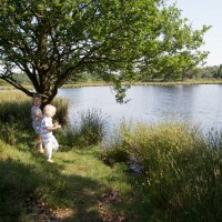 Aan het water